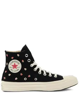 Converse strawberry-embroidered sneakers 31773055