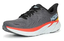 Кроссовки Hoka One One Clifton 8 Anthracite Castlerock Red 1119393-actl