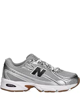 Кроссовки со шнуровкой 740-й сетки New Balance, серый 31849524 | серый