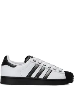Кроссовки Superstar II с мыском-ракушкой в полоску Adidas, белый 31715449 | белый