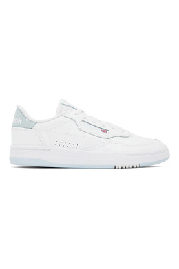 Кроссовки Court Peak Reebok Classics, мультиколор 222749f128032 | ftwr white/glass blue/ rbbr white