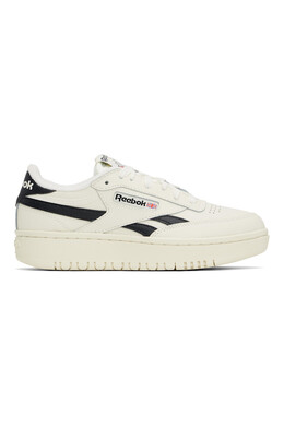 Кроссовки Club C Double Revenge Reebok Classics, мультиколор 242749f128028 | chalk/core blk/chalk