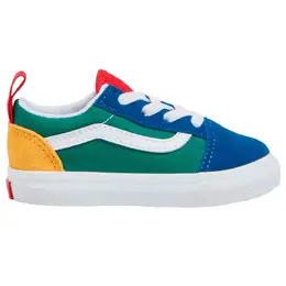 Кроссовки Vans Old Skool Elastic Lace Toddler, зеленый 141591154 | green