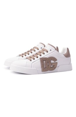 Кожаные кеды Portofino Dolce & Gabbana ck2341/ai411