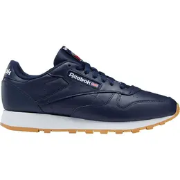 Кроссовки Reebok Classics Leather, синий 138493799 | blue
