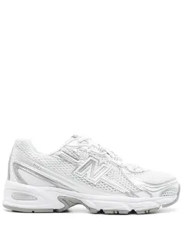 Кроссовки 740 New Balance, белый 27653449 | белый