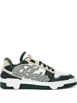 Philipp Plein Plein-patch low-top sneakers 30093663