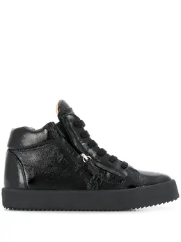 Giuseppe Zanotti Justy patent leather sneakers 14603495