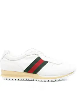 Gucci leather stripe sneakers 31685804