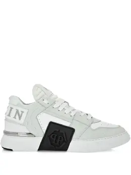 Philipp Plein Phantom Kicks crocodile-effect sneakers 30093659