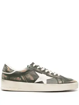 Кеды Stardan с блестками Golden Goose, зеленый 22415010 | зеленый