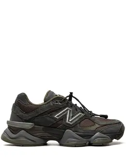 Кроссовки 9060 Blacktop/Dark Moss/Black New Balance, коричневый 21251158 | коричневый