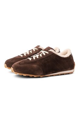 Замшевые кроссовки Santoni wbgg61297bifpdyx