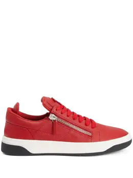 Кеды с молниями Giuseppe Zanotti, красный 19207124 | красный
