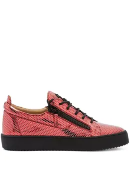 Кеды Frankie с принтом Giuseppe Zanotti, красный 18425114 | красный
