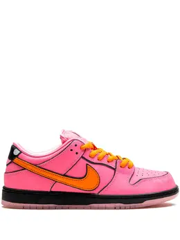 Кроссовки SB Dunk Low Blossom из коллаборации с Powerpuff Girls Nike, розовый 21511345 | розовый