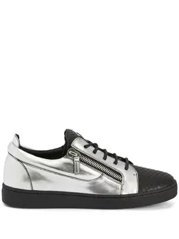 Кеды Frankie на шнуровке Giuseppe Zanotti, мультиколор 19396789 | разноцветный