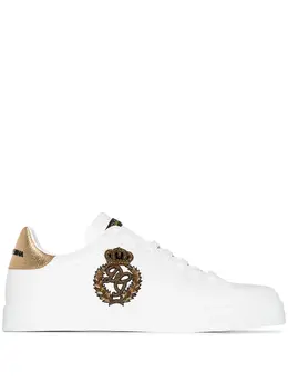 Кеды Portofino с логотипом Dolce & Gabbana, белый 14948720 | белый