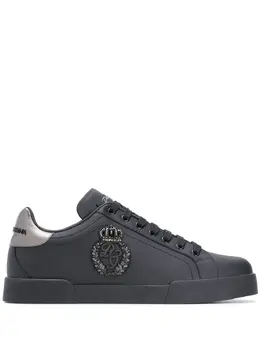 Кеды Portofino Dolce & Gabbana, черный 15632491 | черный
