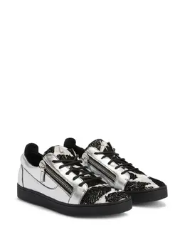 Кеды Frankie Giuseppe Zanotti, серебяный 19398117 | серебристый