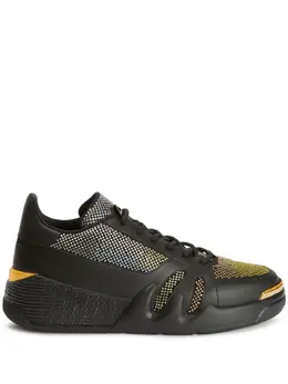 Кроссовки со стразами Giuseppe Zanotti, черный 19207075 | черный