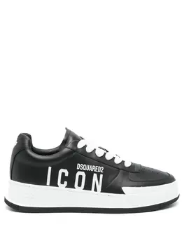 Кроссовки с логотипом Icon Dsquared2, черный 20890644 | черный