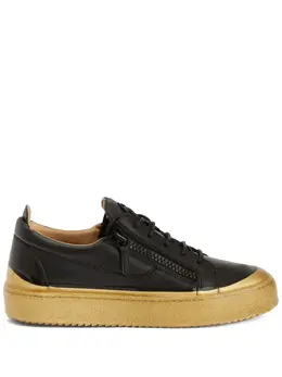 Кеды Frankie Match с логотипом Giuseppe Zanotti, черный 20276626 | черный