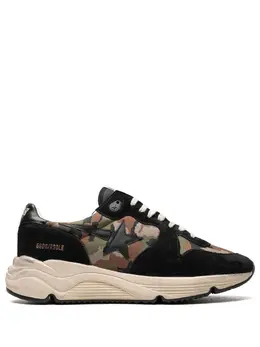 Кроссовки Running Sole с камуфляжным принтом Golden Goose, черный 21392054 | черный