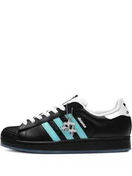 X Кожаные кроссовки Drama Call "Head North" Adidas, черный 30952635 | черный