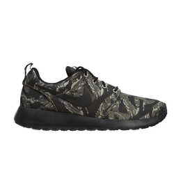 Кроссовки Nike Rosherun Print 'Camo', белый 655206 022 | light bone/black-cargo khaki-bmb