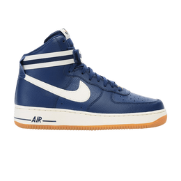 Кроссовки Nike Air Force 1 High '07 'Coastal Blue', синий 315121 410 | coastal blue/slate-gum light brown-wolf grey