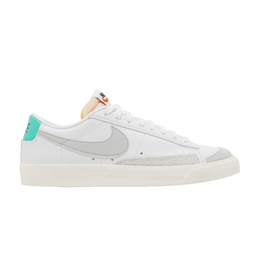 Кроссовки Nike Blazer Low '77 Vintage 'White Grey Light Menta', белый da6364 109 | white/grey fog/light menta/sail