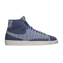 Кроссовки Nike Blazer Mid Premium Vintage, синий 638322 402 | blue legend/sail