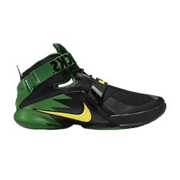 Кроссовки Nike Zoom LeBron Soldier 9 Premium EP 'Oregon', черный 749491 073 | black/yellow strike/apple green