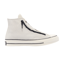 Кроссовки Converse Chuck 70 Zip High 'Egret Black', белый 169439c | egret/black/egret