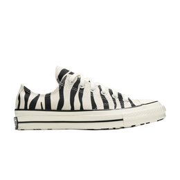 Кроссовки Converse Chuck 70 Low 'Archival Zebra Print', черный 167811c | black/griege unbleached/egret