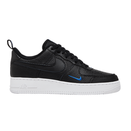 Кроссовки Nike Air Force 1 LV8 'Reflective Swoosh - Black', черный dn4433 002 | black/black/game royal/white