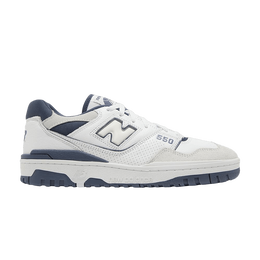 Кроссовки New Balance 550 2E Wide 'White Vintage Indigo', белый bb550stg 2e | white/vintage indigo