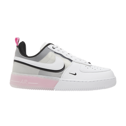 Кроссовки Nike Air Force 1 React 'White Pink Spell', белый dv0808 100 | white/white/black/pink spell/black