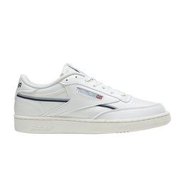 Кроссовки Reebok Club C 85 Vegan 'Chalk Gable Grey', кремовый gx7563 | chalk/gable grey/vector navy