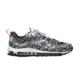 Кроссовки Nike Air Max 98 'Shanghai Marathon', черный bv6955 106 | black/white/metallic silver