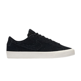 Кроссовки Nike Blazer Studio Low 'Black Suede', черный 880872 002 | black/black/gum med brown