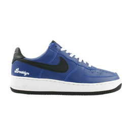 Кроссовки Nike Air Force 1 'Brooklyn', синий 306353 401 | sport royal/black/white