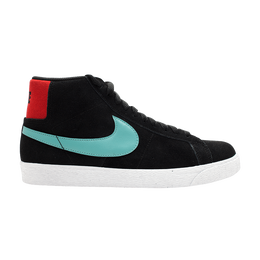 Кеды Nike Blazer SB, черный 310801 036 | black/sea crystal-varsity red