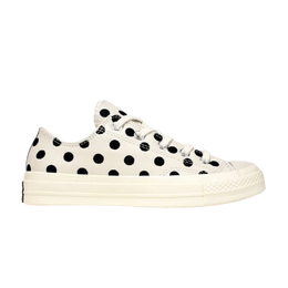 Кроссовки Converse Chuck 70 Ox 'Polka Dot Black', белый 155460c | polka dot/parchment black