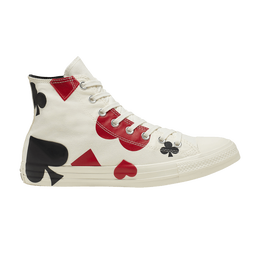Кроссовки Converse Chuck Taylor All Star High 'Deck of Card', белый 165669c | egret/black/enamel
