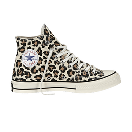 Кроссовки Converse Chuck 70 Hi 'Cheetah', желто-коричневый 144681 | tan/yellow