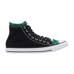 Кроссовки Converse Chuck Taylor All Star Double Upper High 'Black Multi', черный 167417f | black/white/red