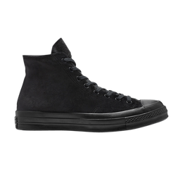 Кроссовки Converse Chuck 70 High Velvet 'Triple Black', черный 165170c | black/black/black