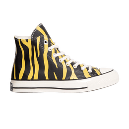 Кроссовки Converse Chuck 70 High 'Archive Print - Sulfur Zebra', желтый 165965c | vivid sulfer/black/egret
